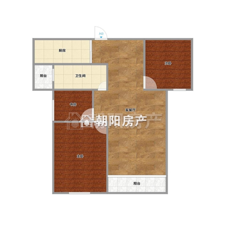 城南新区 紫金苑99.6平 三室两厅 精致装修 实验小学学区_13