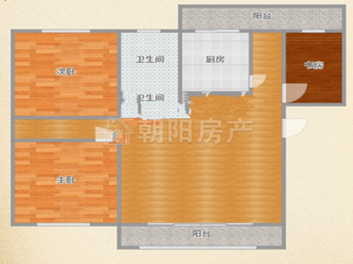 惠利商住楼中等装修3房2厅 出租 家电齐全拎包入住_9