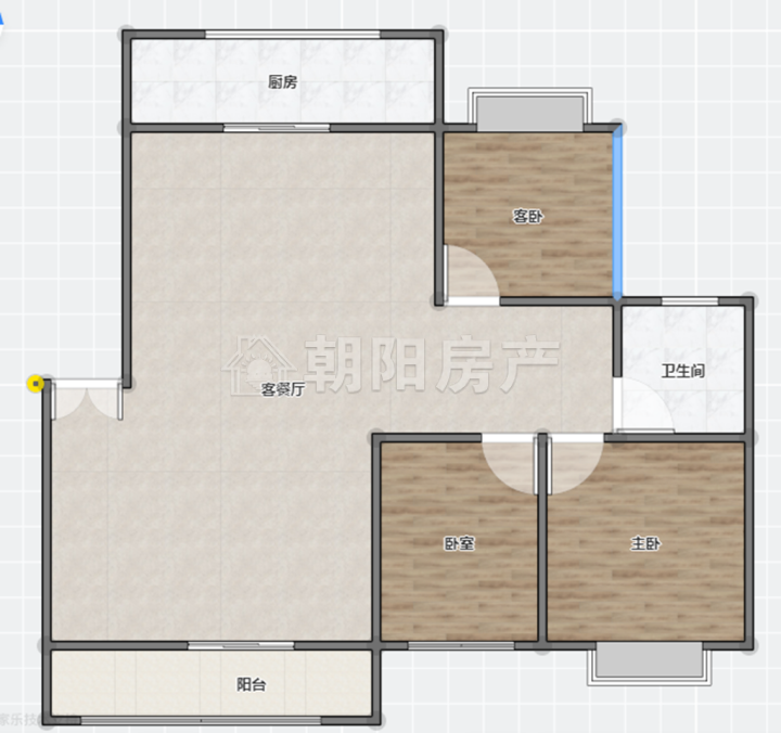 淮河新城二期精装3室 家电齐全 诚心出售 采光无遮挡。_19