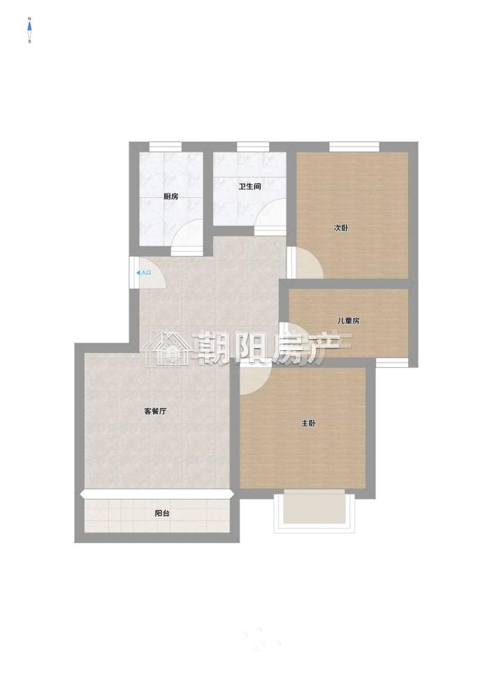 新城区 东津花园 精装 三室两厅 电梯洋房 112.38平米 _12