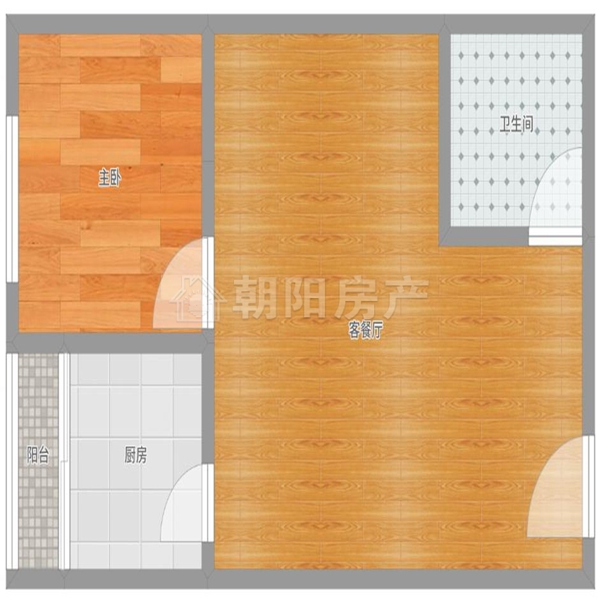 金地俊园 50平方 _13