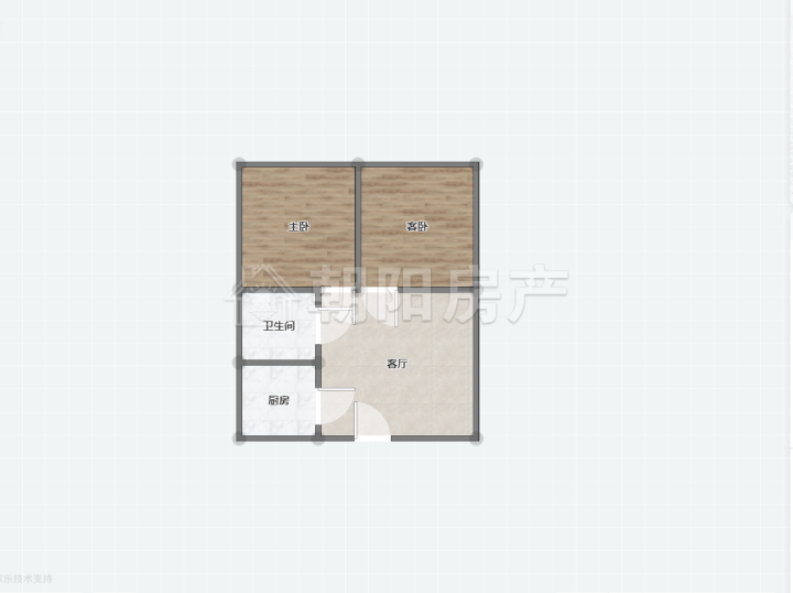 新家园A区76平米精装两室一厅有证急租_13