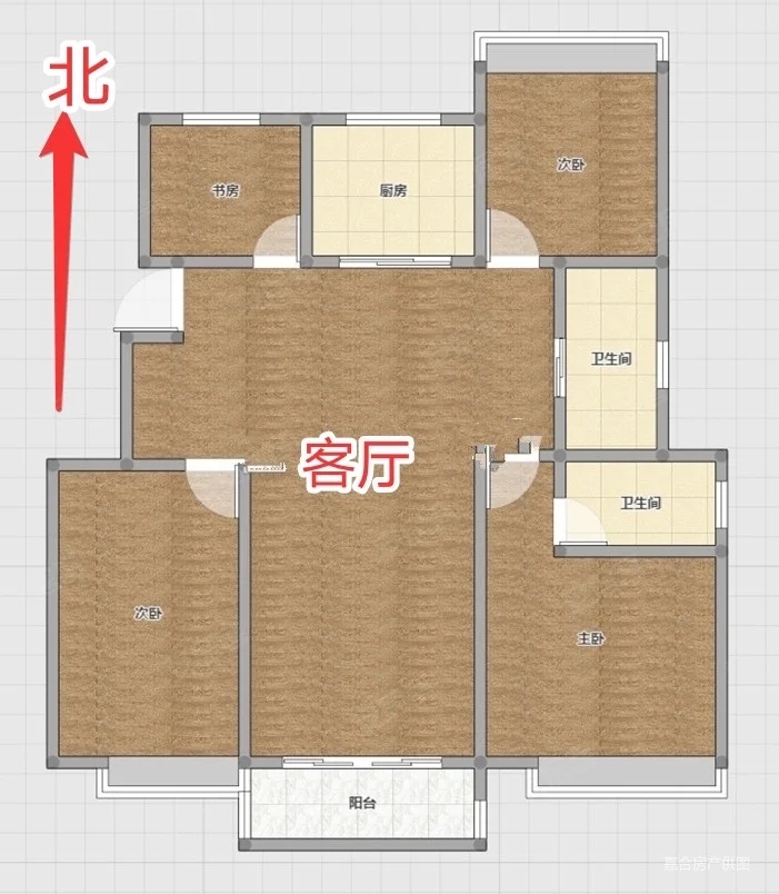 山南新区-东昌庭院电梯洋房毛坯4房2厅诚心出售_19