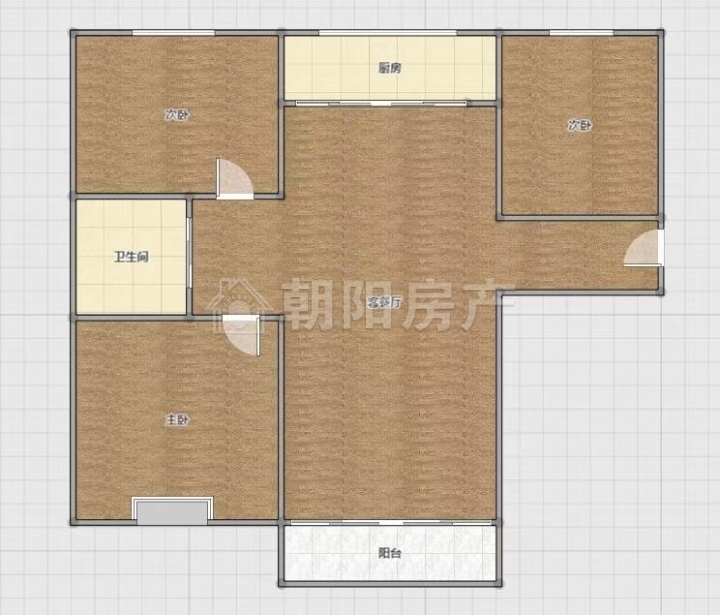 上郑广场 全新毛坯\n3房2厅  采光刺眼 矿一中东校区_9