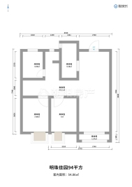 明珠佳园 93平 南向三居 学区房 采光好 独家房源