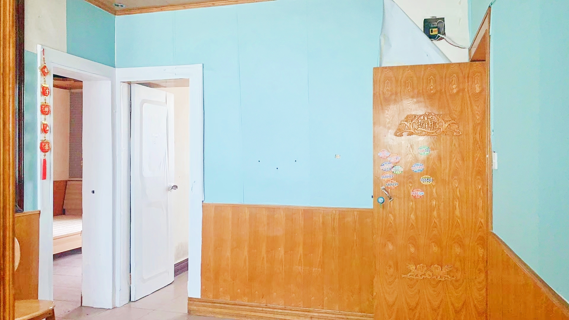 黎明楼普装两室多层三楼拎包即住家电家具齐全离校近_9