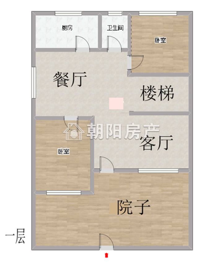 永青新村别墅 五室两厅两卫 上下两层 共178平方 毛坯出售 地势好 采光佳_18