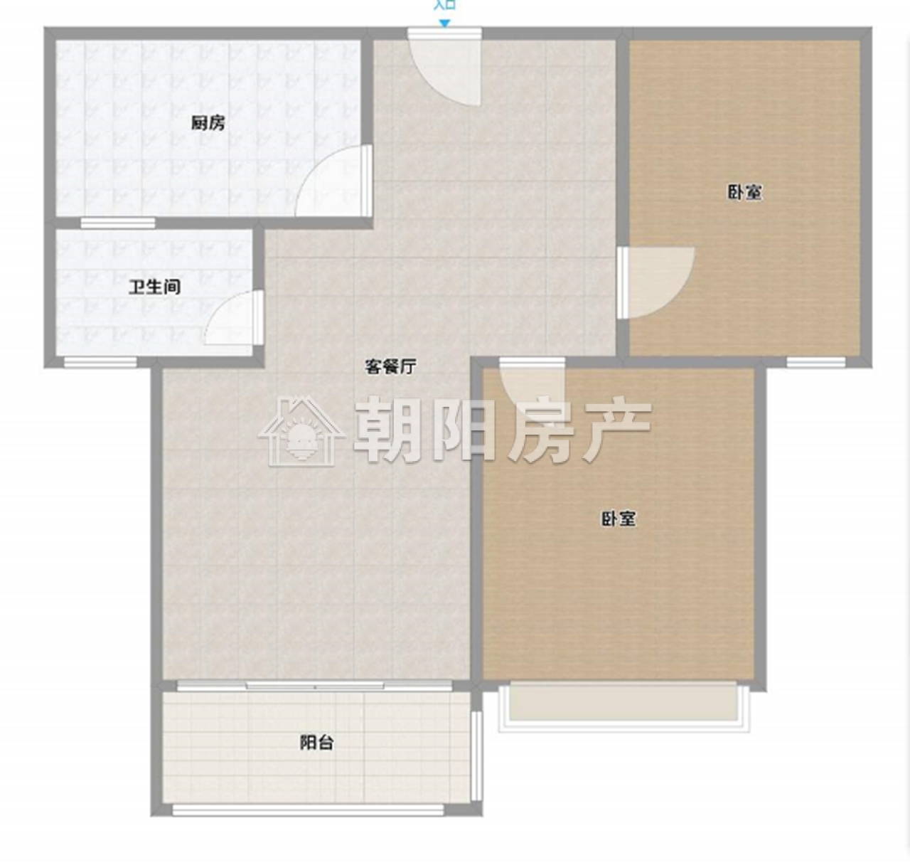 西湖春天 两室两厅 中间楼层 楼位置好 采光好 看房方便_9