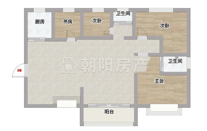 上东锦城4室2厅1厨2卫1阳台精装修出售_16