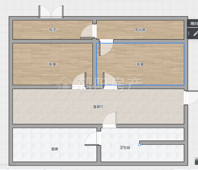 龙泉山庄  稀缺房源多层一楼70.05带院子 诚心出售_8