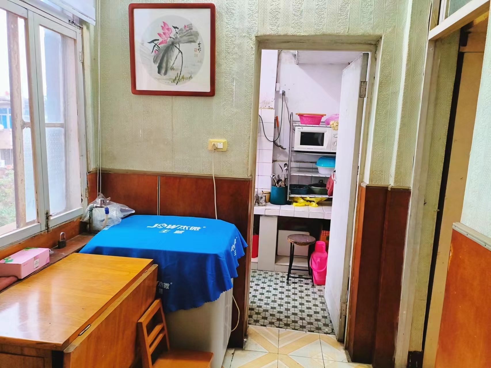 东淮村  两室一厅普装出租  家电齐全，拎包入住 _2