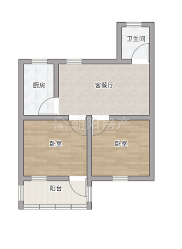 东淮村，简装 2室1厅 靠近化建小学附近，多层吉房出售。_11