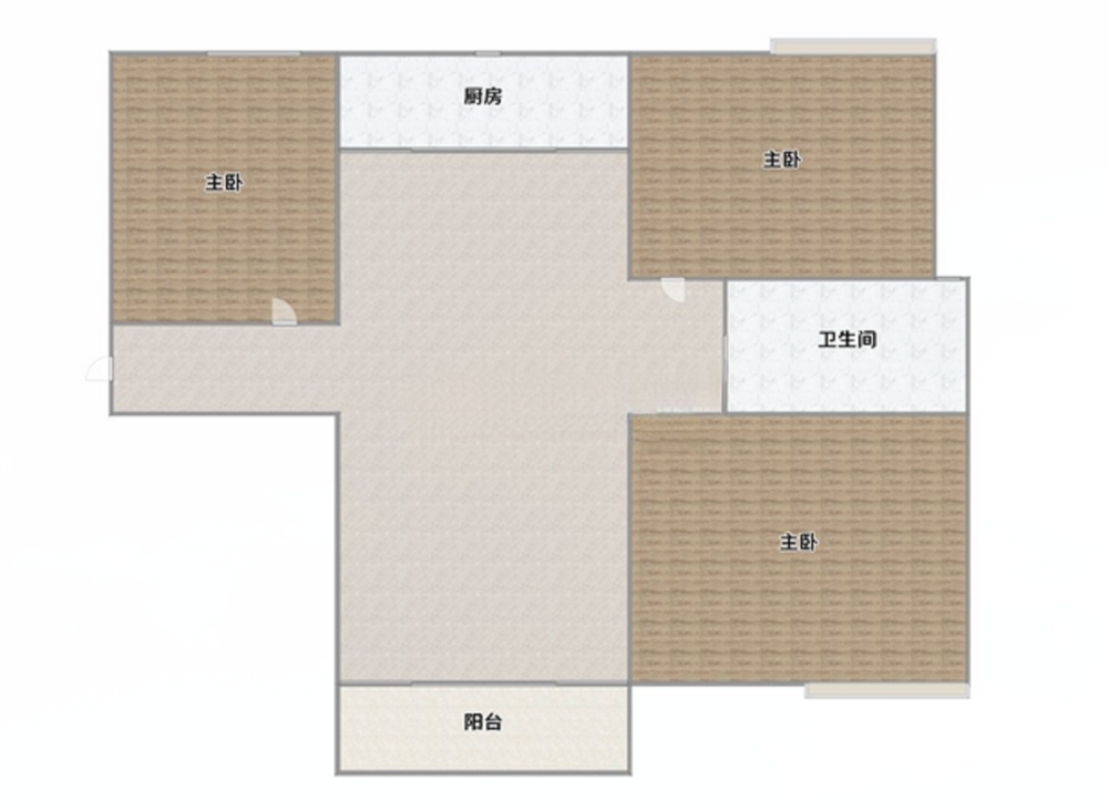 翰林锦城  3室2厅  毛坯出售  _14