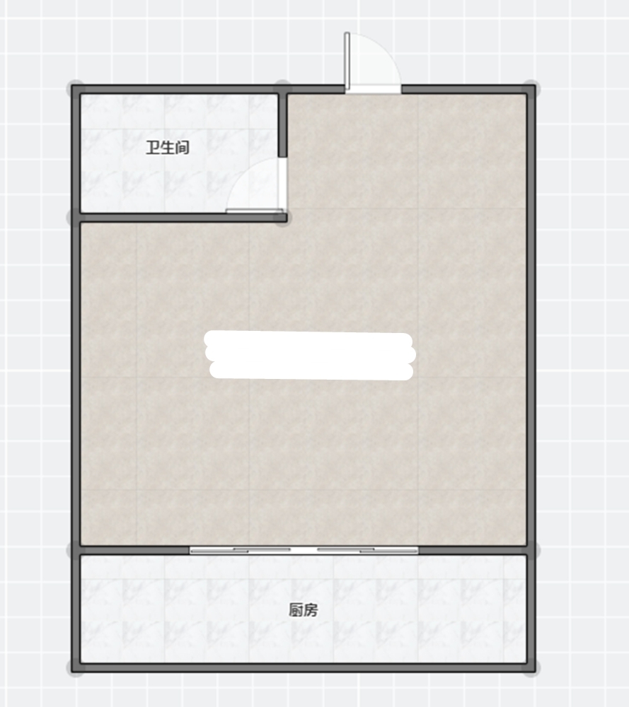 万茂中心 48平 精装一室一厅 南向采光好 交通便利学区房_8