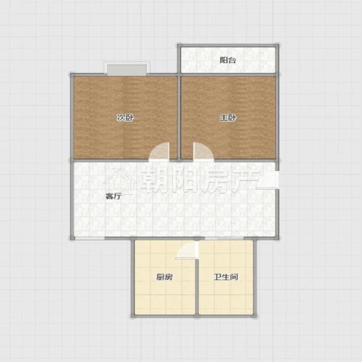 新家园A区76平方毛坯房，两室一厅，房型方正！一层，养老房！_11