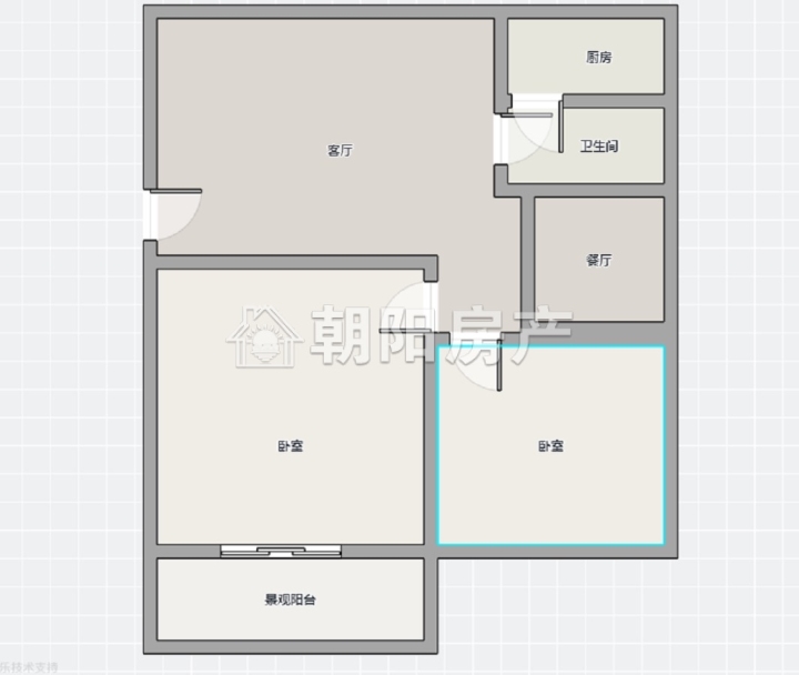 龙泉山庄简装3室1厅_9