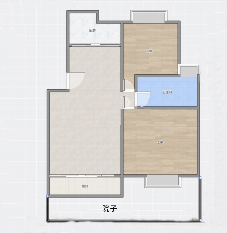 桃源居一楼带院子2室出售_13