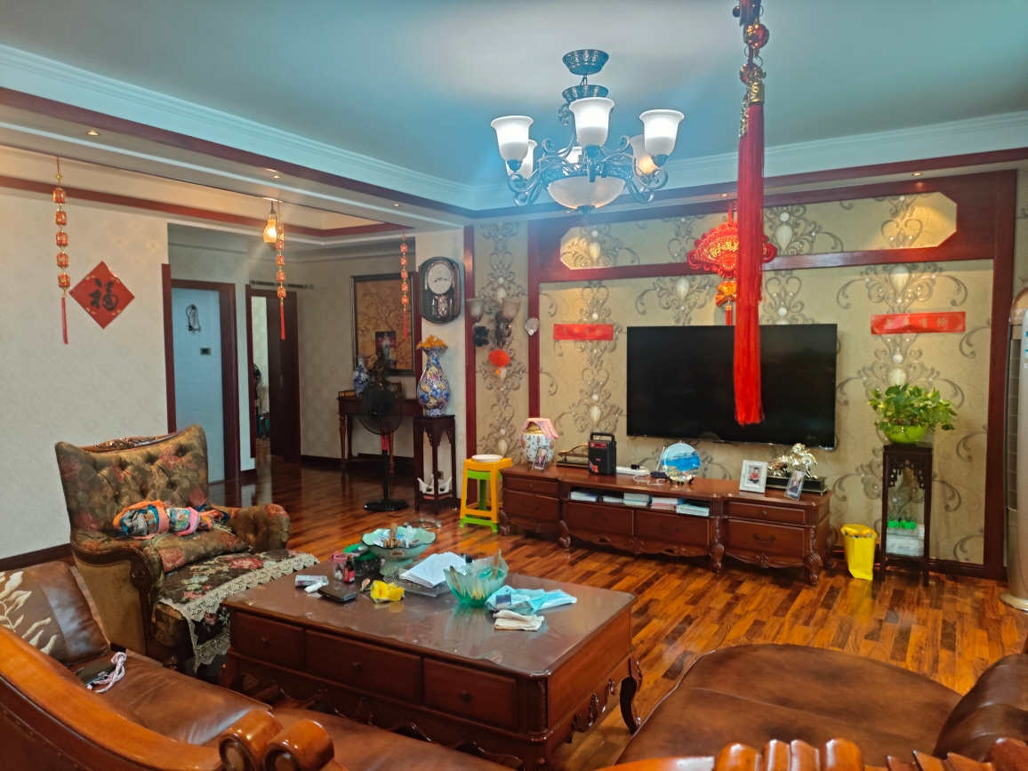 泉山湖退台洋房3室2厅精装，家具家电齐全带暖气，环境优美购物方便_7