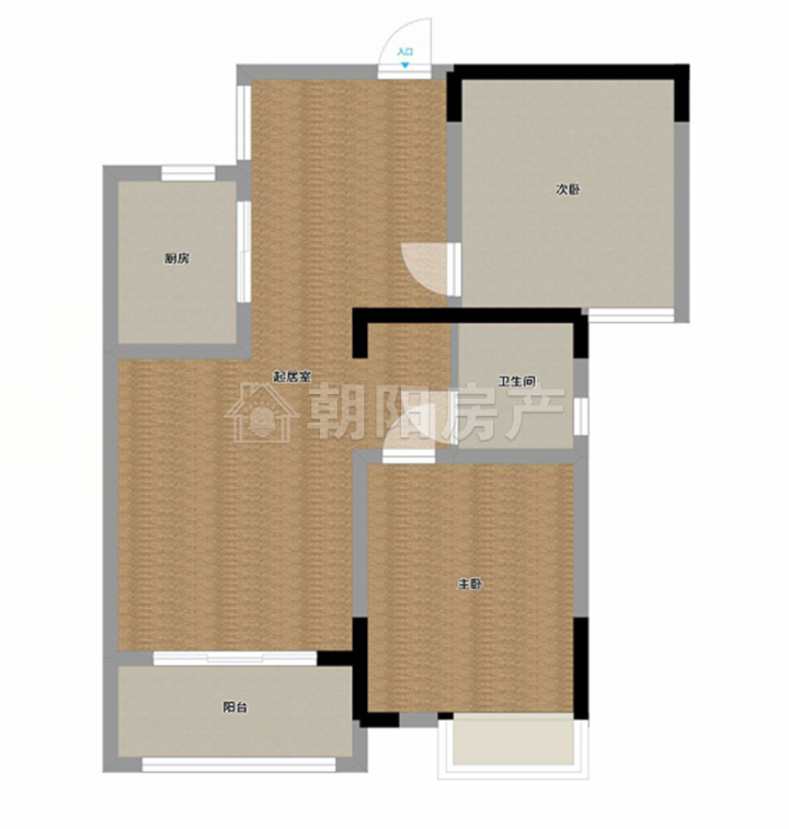 上郑广场2室2厅 毛坯 有证随时过户_13