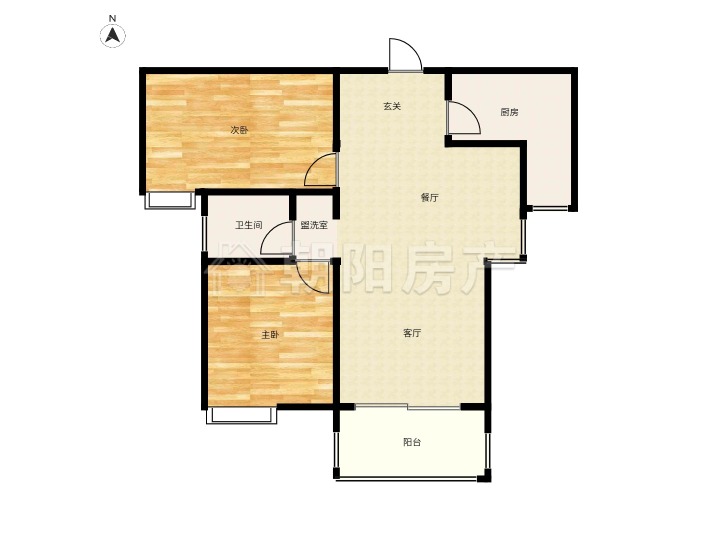  碧荷庭 两室两厅 精装修 家具家电齐全 采光好_11