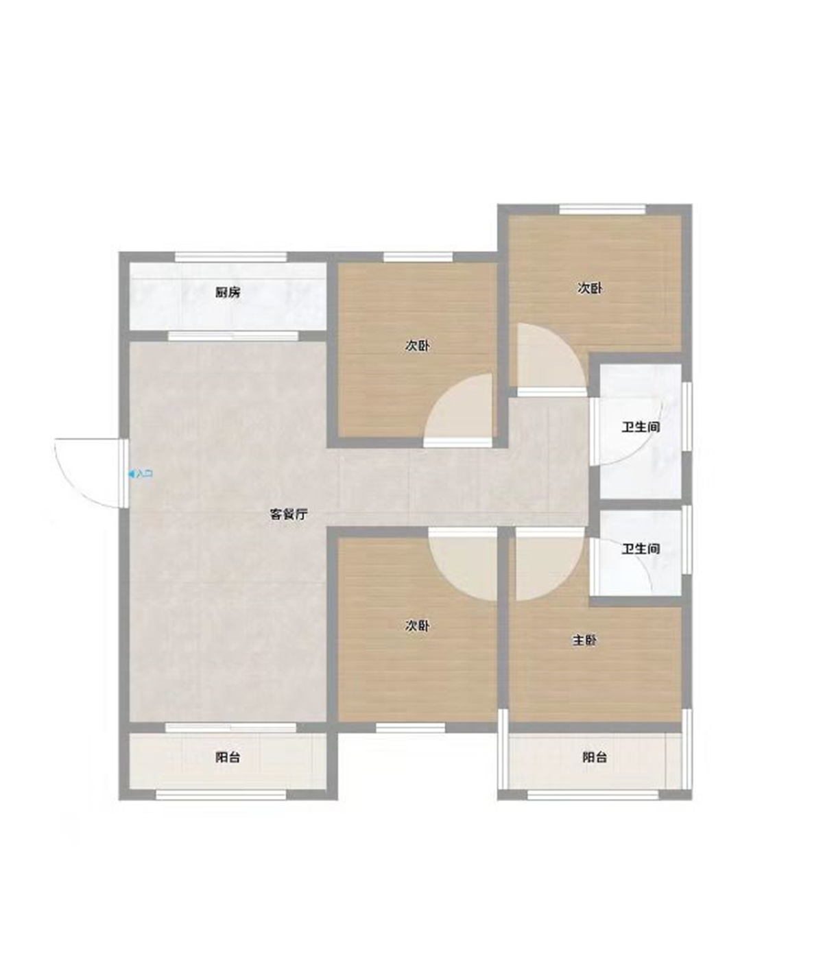 新城区  阳光欧洲城  四室二厅 简装 出售 _18