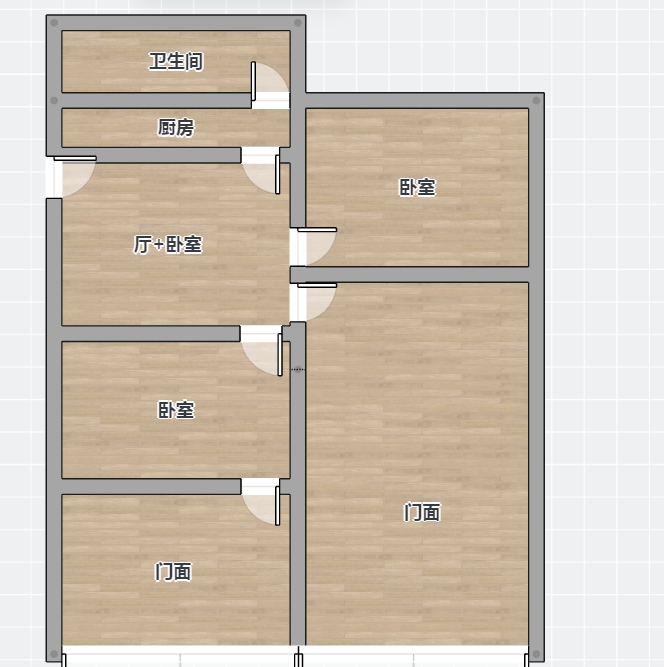 前锋一村两室一楼带商铺出售_8