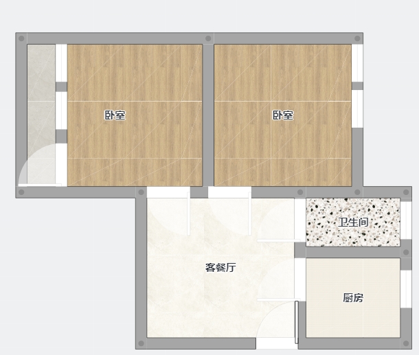 谢家集区望峰岗靠山村2室1厅_10