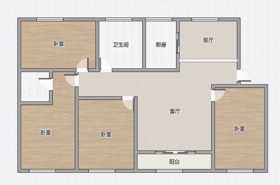半山家园精装带车位四室两厅_14