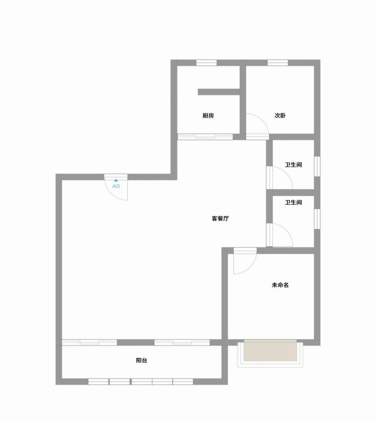 汇通花园 94平 精装南向两室 满五唯一 随时看房_11