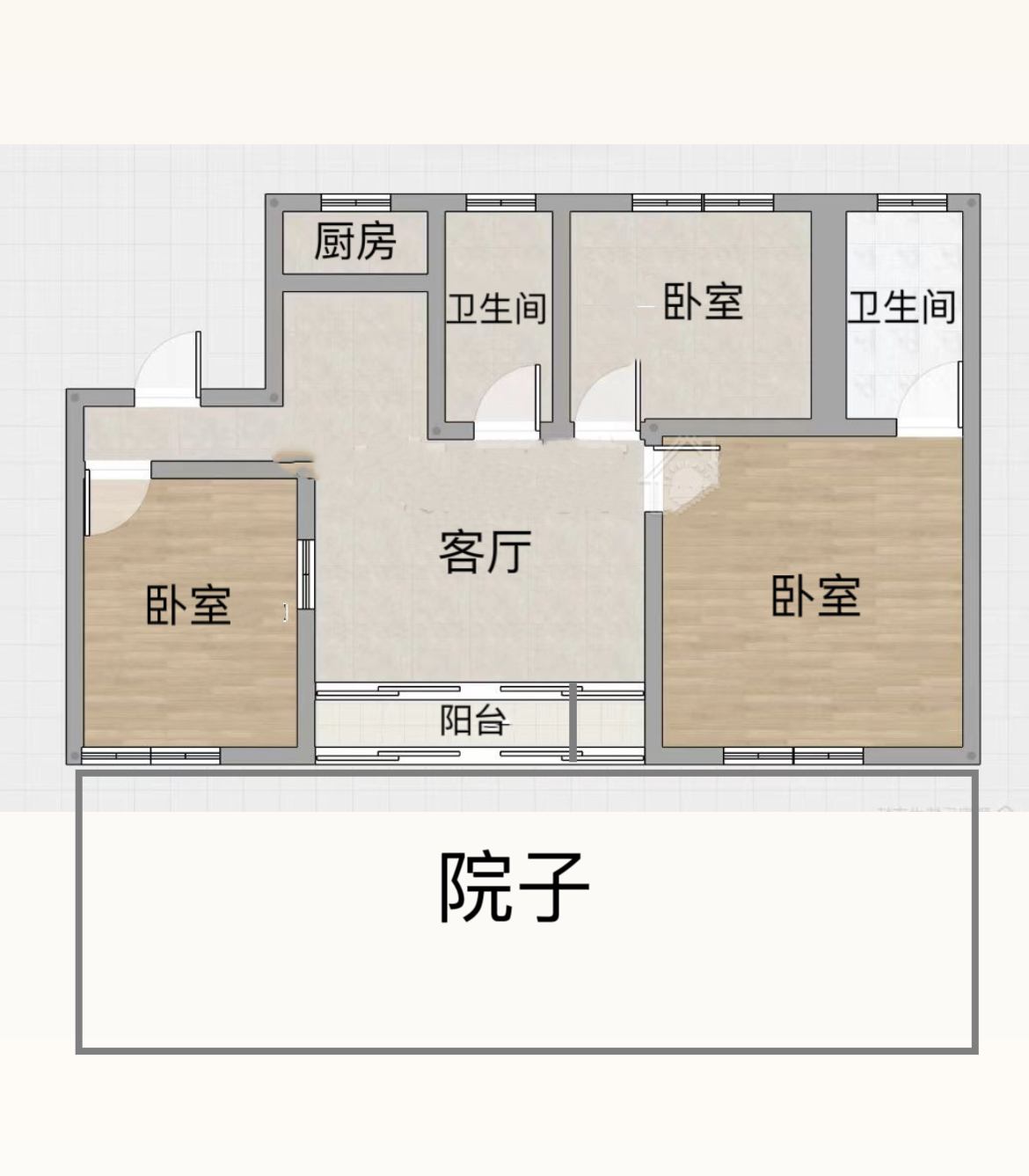 金科山水墅一楼带院子_10