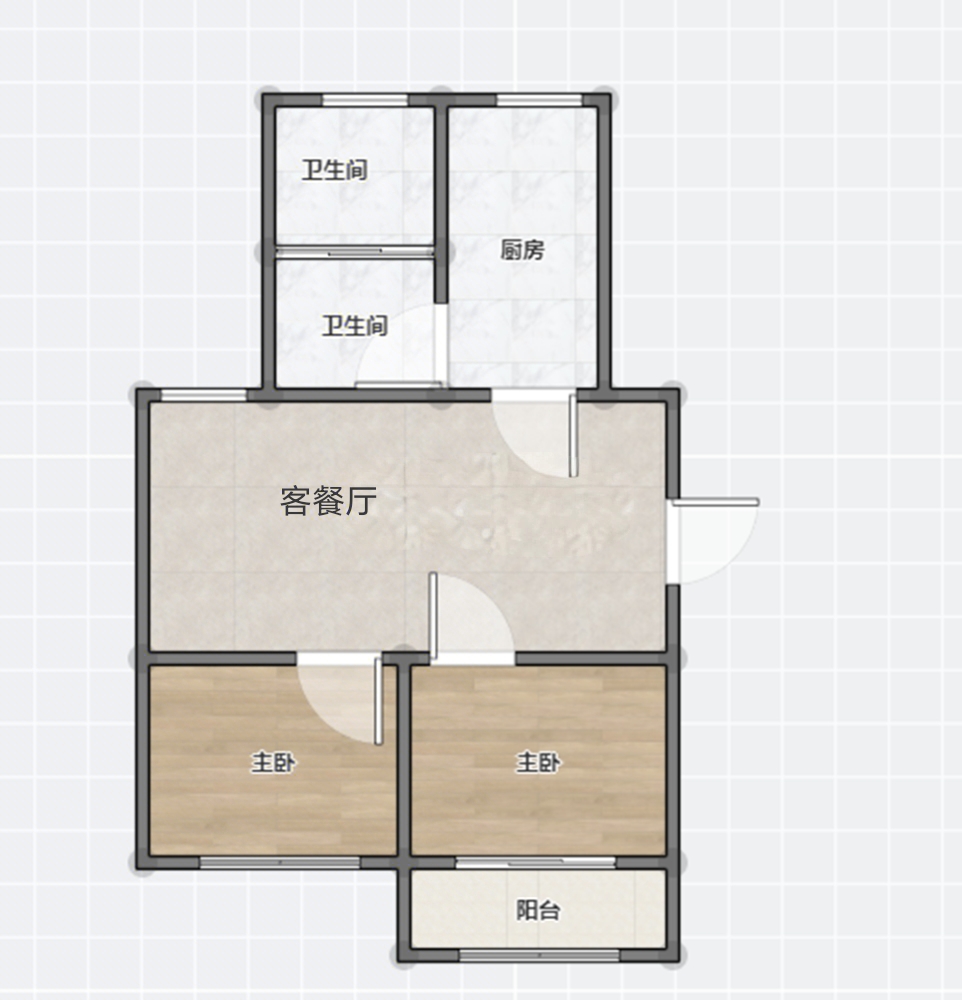 新上 龙泉山庄 2室2厅_11