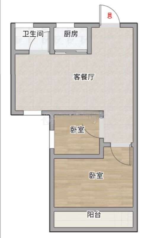 惠利学府  精装2房2厅  房东卖掉换房_9