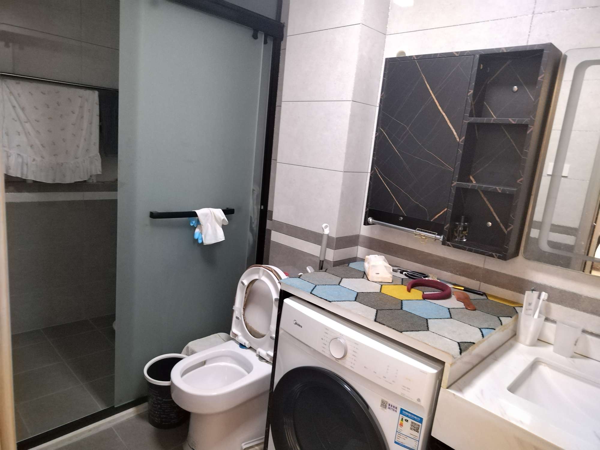 水务大厦90平精装两居 南北通透 交通便利_5