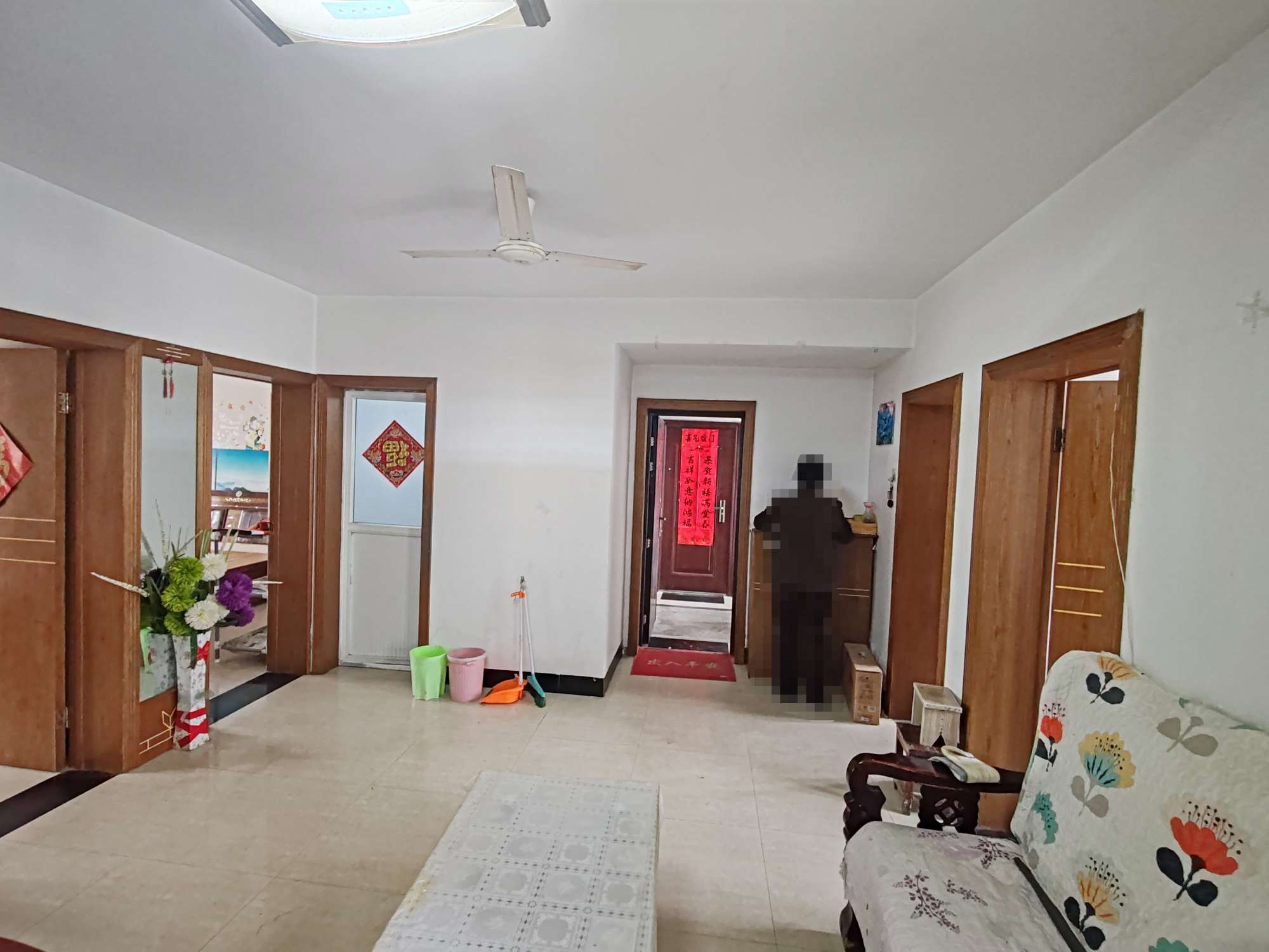 淮望小区 4层 81平方 三室一厅 简装出租 采光好 配套齐全 拎包即住_2