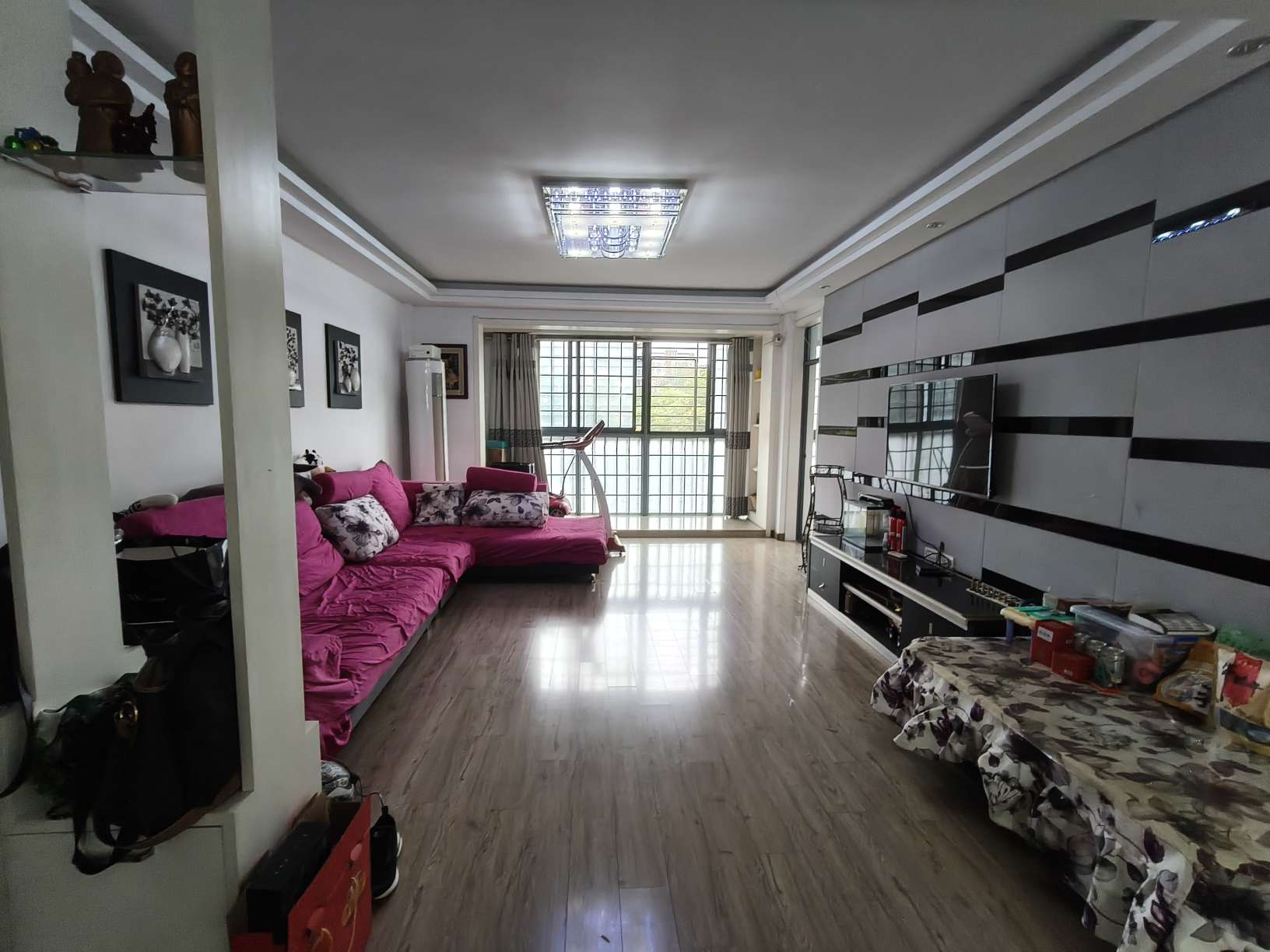 淮河新城一期三室两厅精装三楼低价出售_3