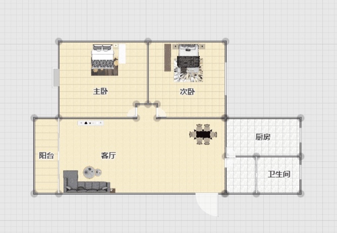 新华村 2室2厅 简装_13