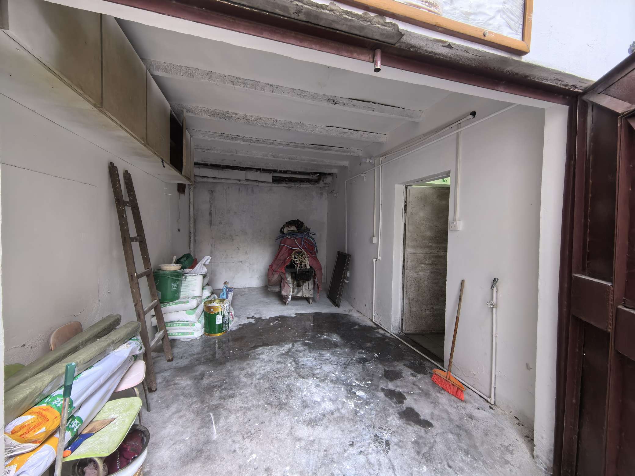 黎明西村两室一厅简装出售  有两间自建房  还有一间车库  有院子 矿一中本部学区未用_10
