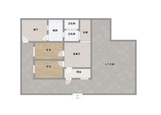 化工新村 51平 两室一厅 采光好配套齐 简装随时看房_10