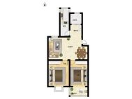 金茂阳光花园三室二厅精装修学区房