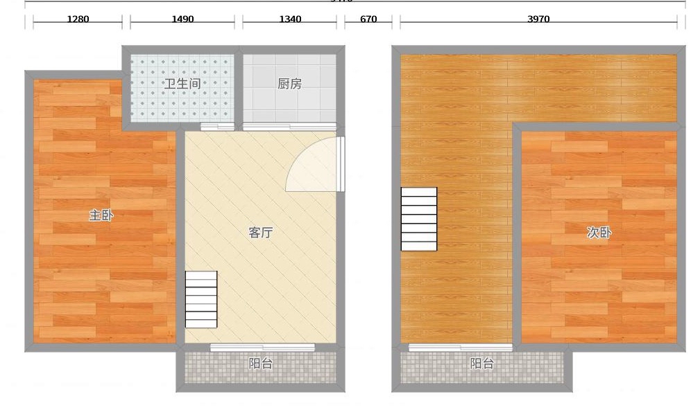 基建楼 58平 精装两室两厅 南向采光好 学区房交通便利_13