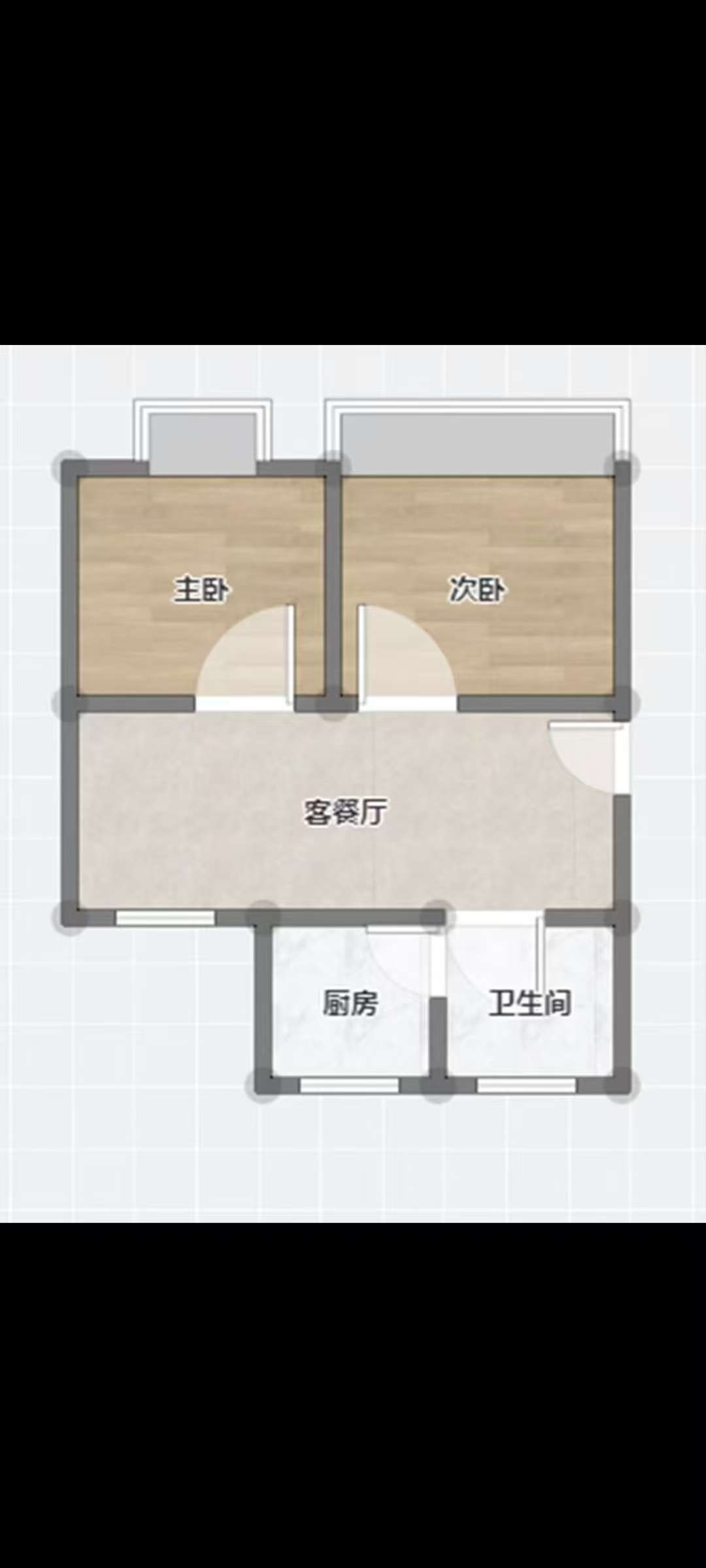 精神病大院 64平 两室一厅 随时看房 采光好 配套齐全_13