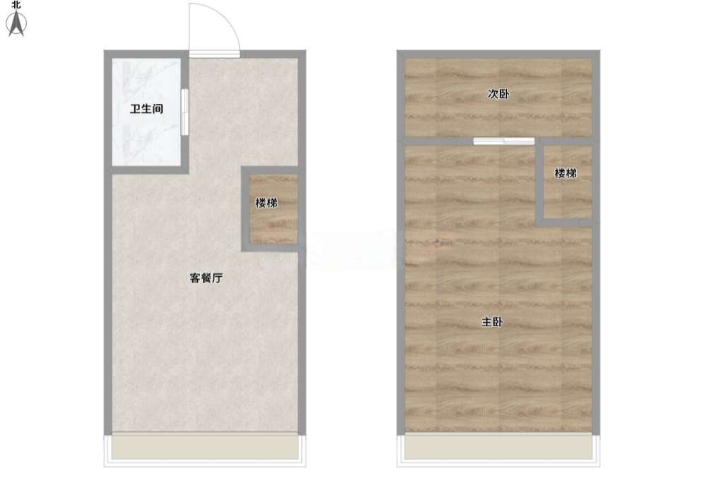 金地国际城A区 45平 南向两室两厅 满两年 配套齐全_15