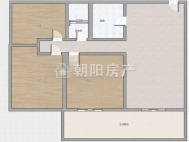 向阳苑 122平 朝南三室二厅 毛坯 学区房 随时看房