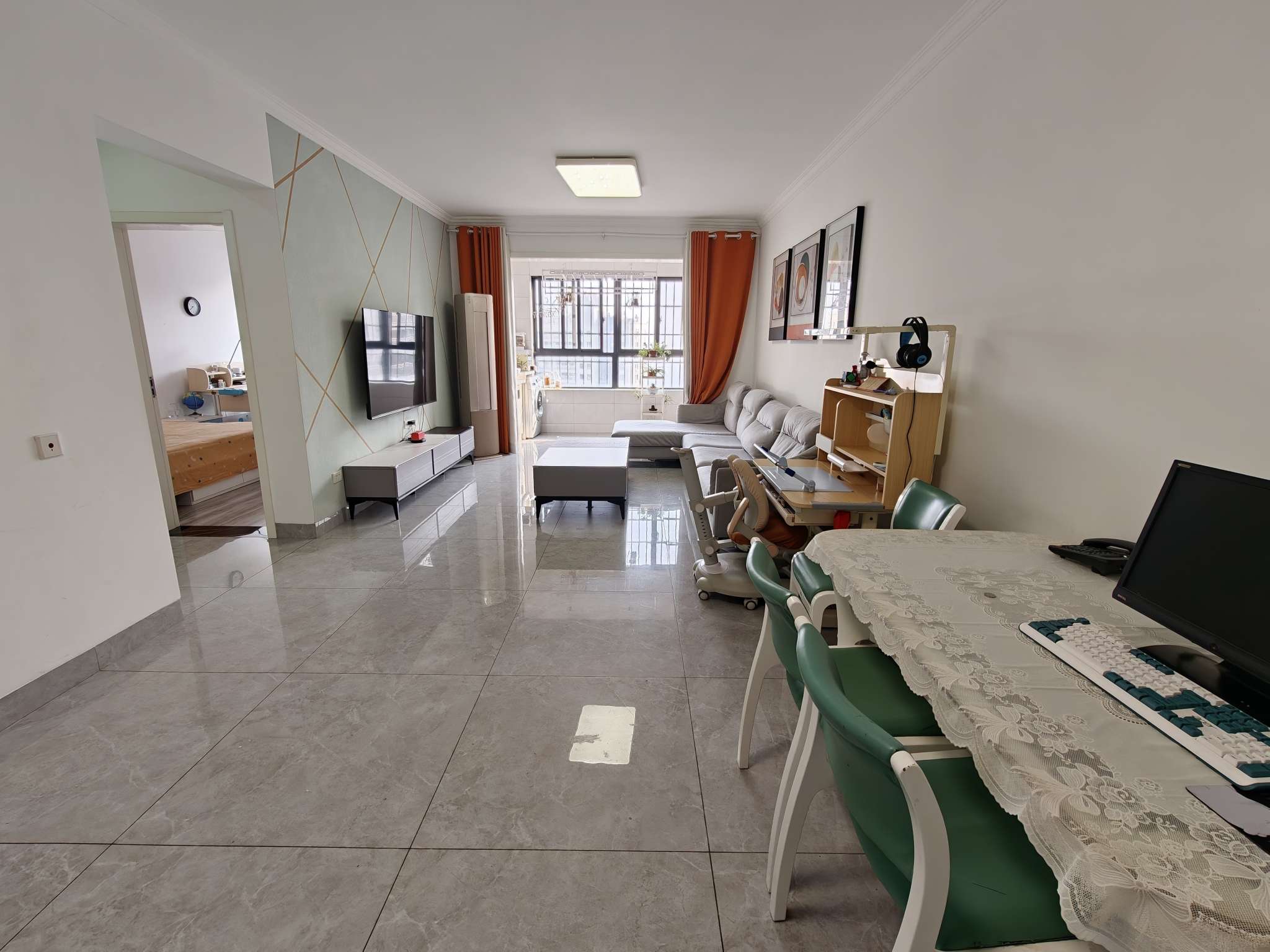 万茂华府 113平 精装三室两厅 南向采光好 配套齐全交通便利_2