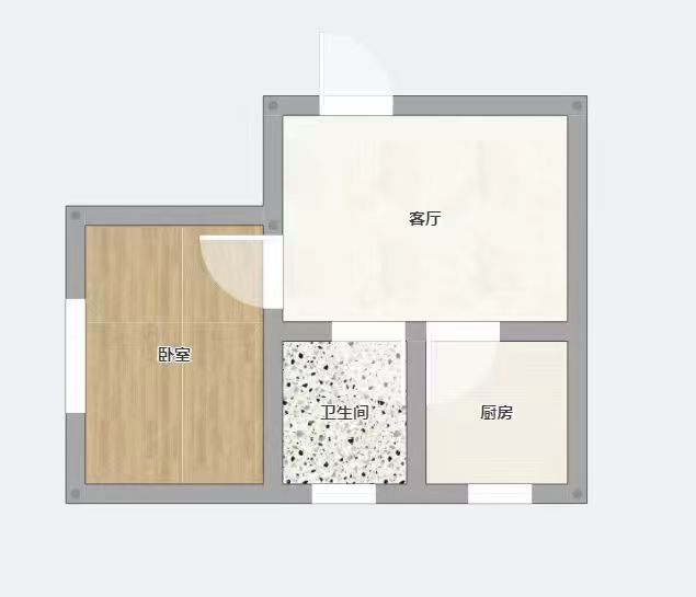 同乐园 41平 南向一室一厅 交通便利配套齐全 普装_11