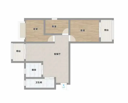 八公山新村B区 110平 三室两厅 南向采光好 交通便利 毛坯房_17