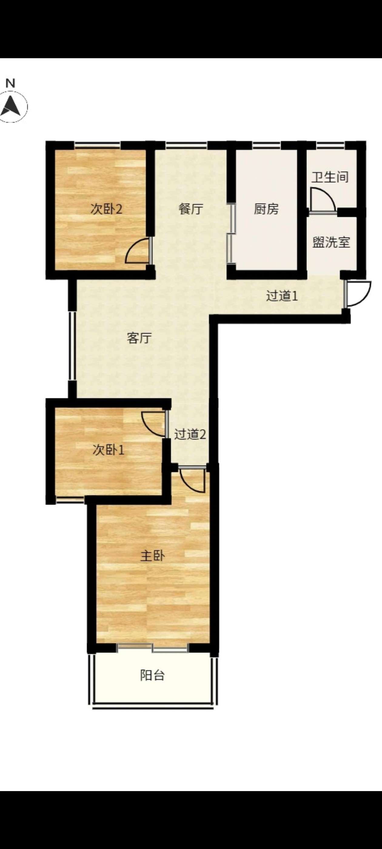 远宏书香 120平 3室2厅2卫 满两年 学区房 毛坯_17