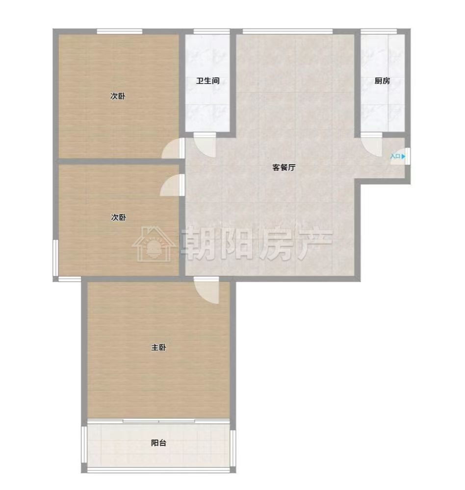 湖滨公园城 117平 3室2厅 免税学区房 采光好配套齐全_9