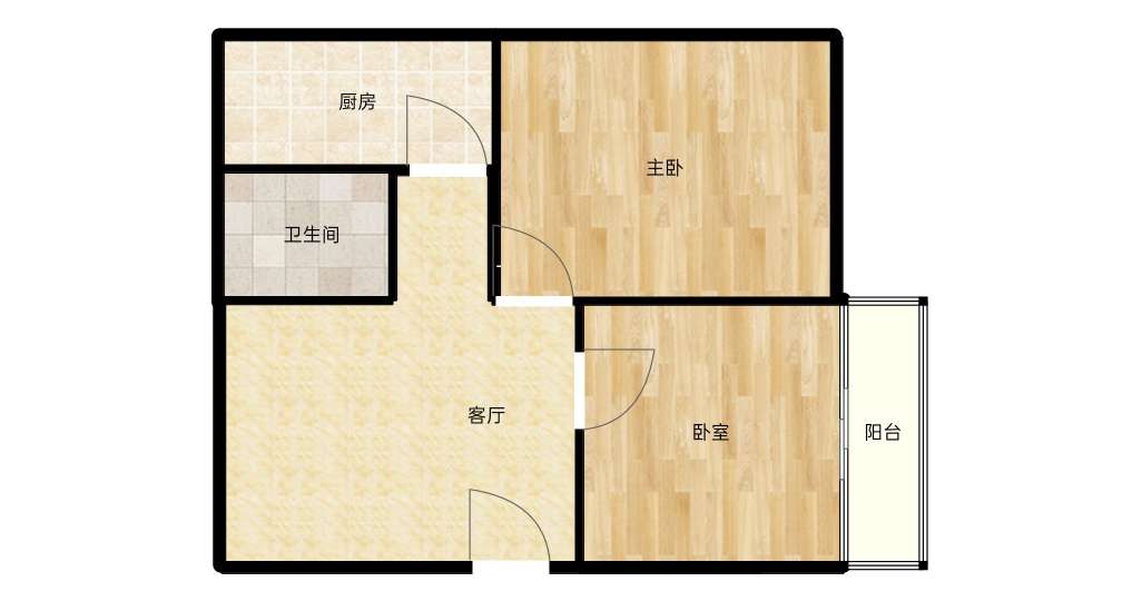 谢三新村 48平 精装两室一厅 学区房配套齐全 交通便利_10