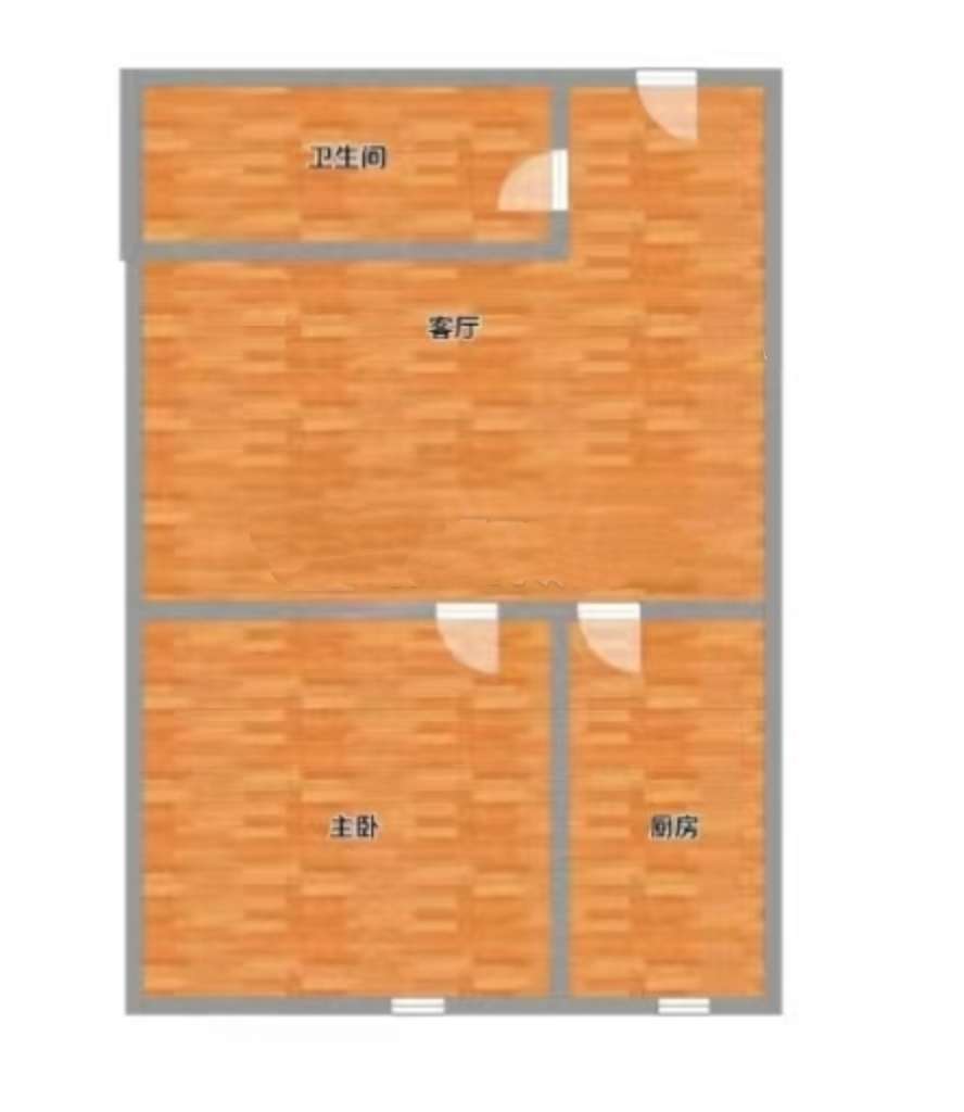 翰林锦城 53平 精装一室一厅 南向采光好 学区房交通便利_9